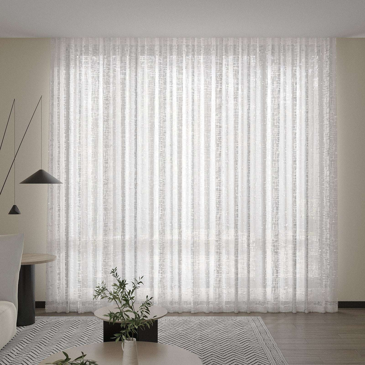 Zoriana Curtain / Off-White Linen One Layer