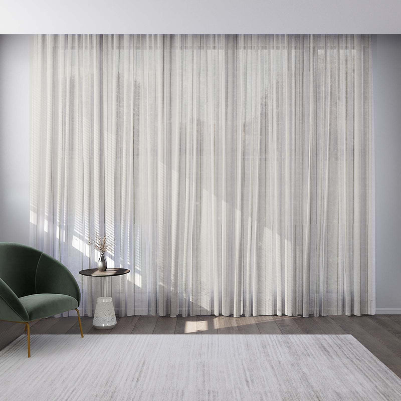 Valencia Curtain / Cream Linen One Layer