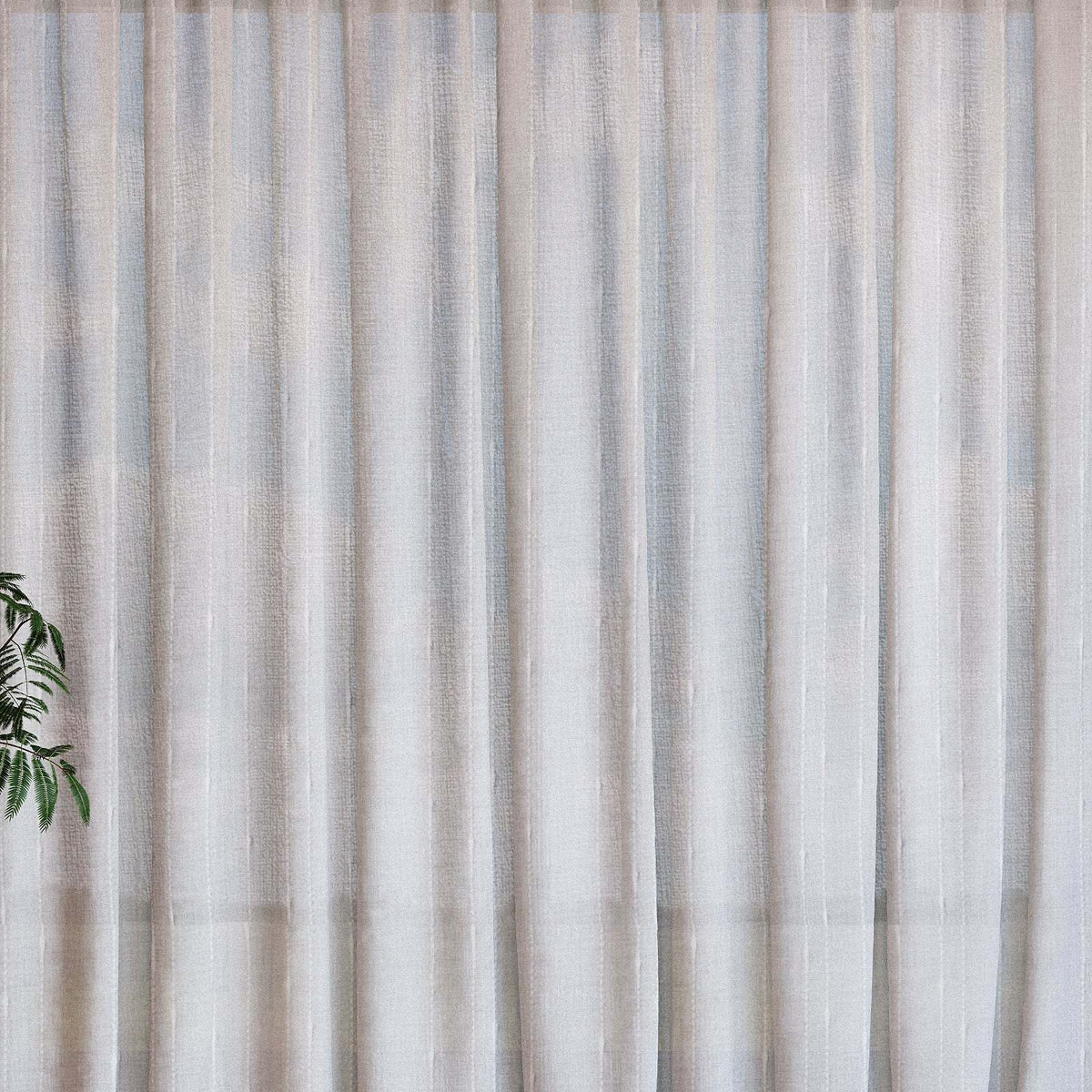 Lino Curtain / Beige Linen One Layer