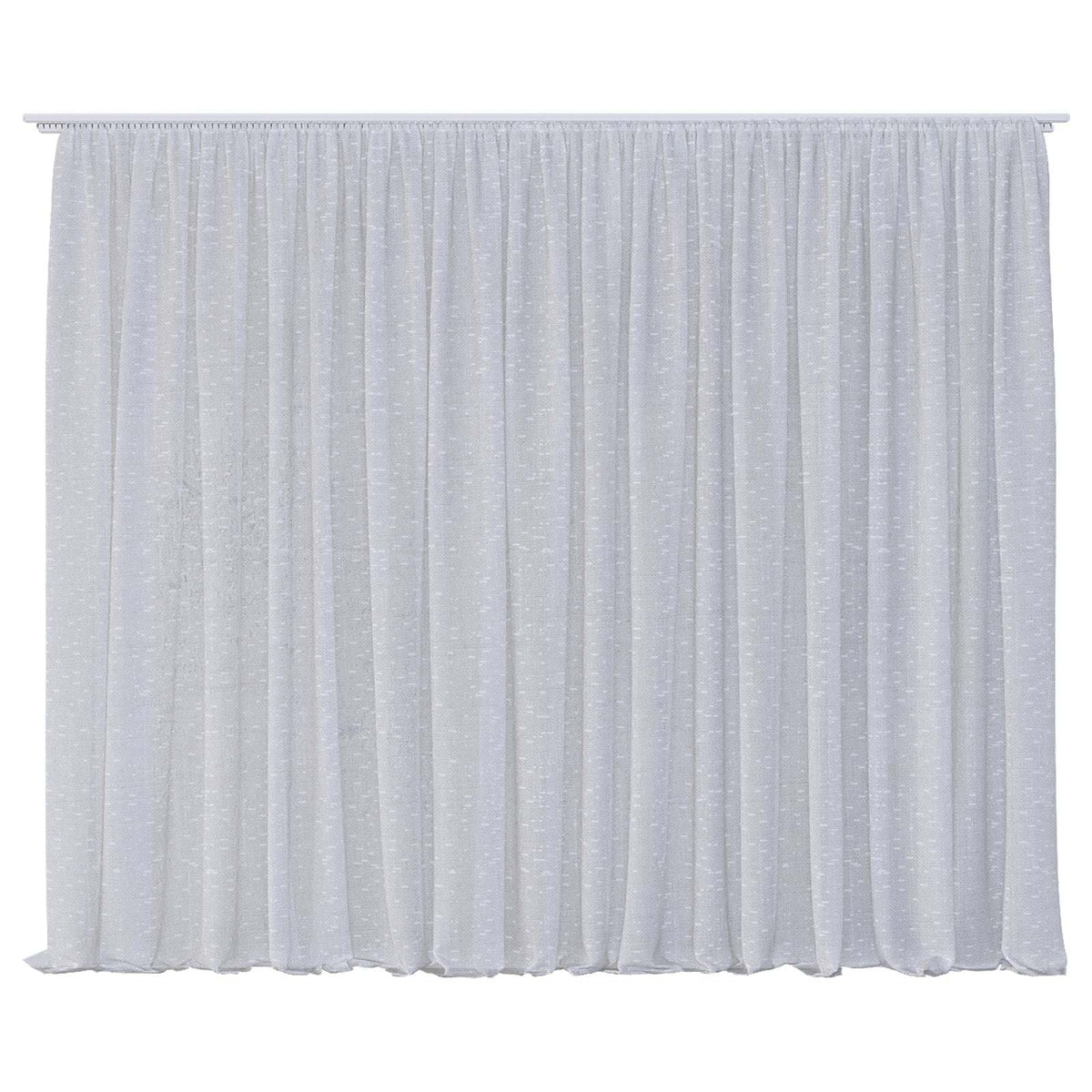 Nara Curtain white linen single layer soft minimalist drape