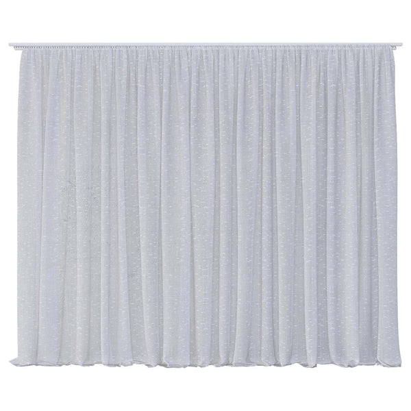 Nara Curtain white linen single layer soft minimalist drape