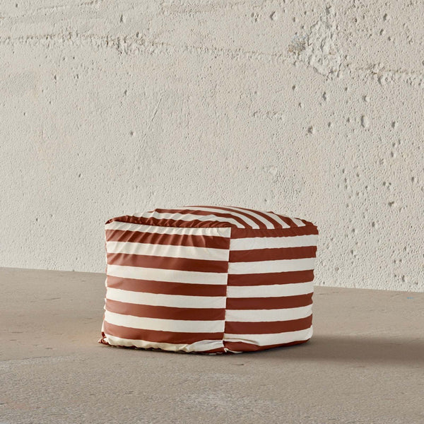 Zebra Pouf (Cookie Brown) – premium Pouf by Walls Nation UAE & Saudi Arabia