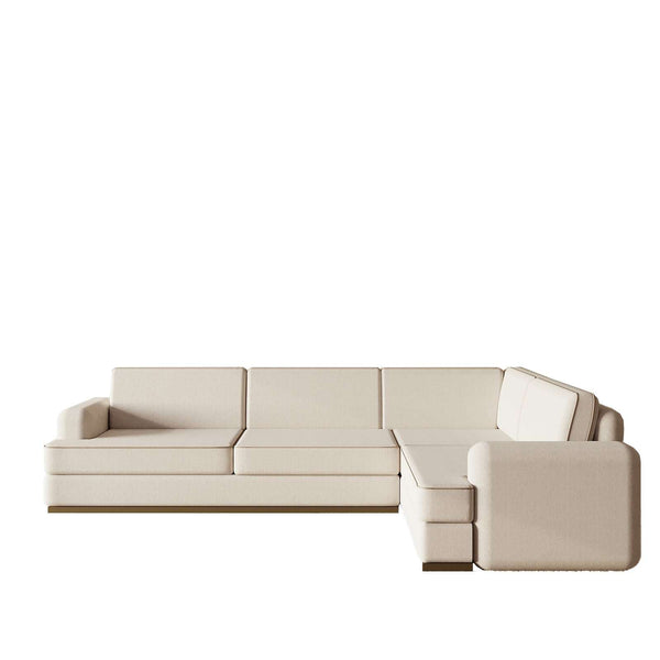 Alfie L-Shape Sofa / Cotton Blend – premium Sofas by Walls Nation UAE & Saudi Arabia