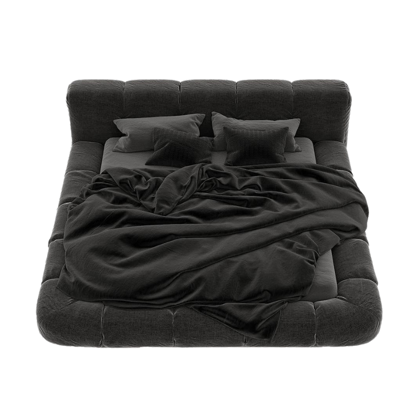 Haruki Japanese Platform Bed / Premium Linen