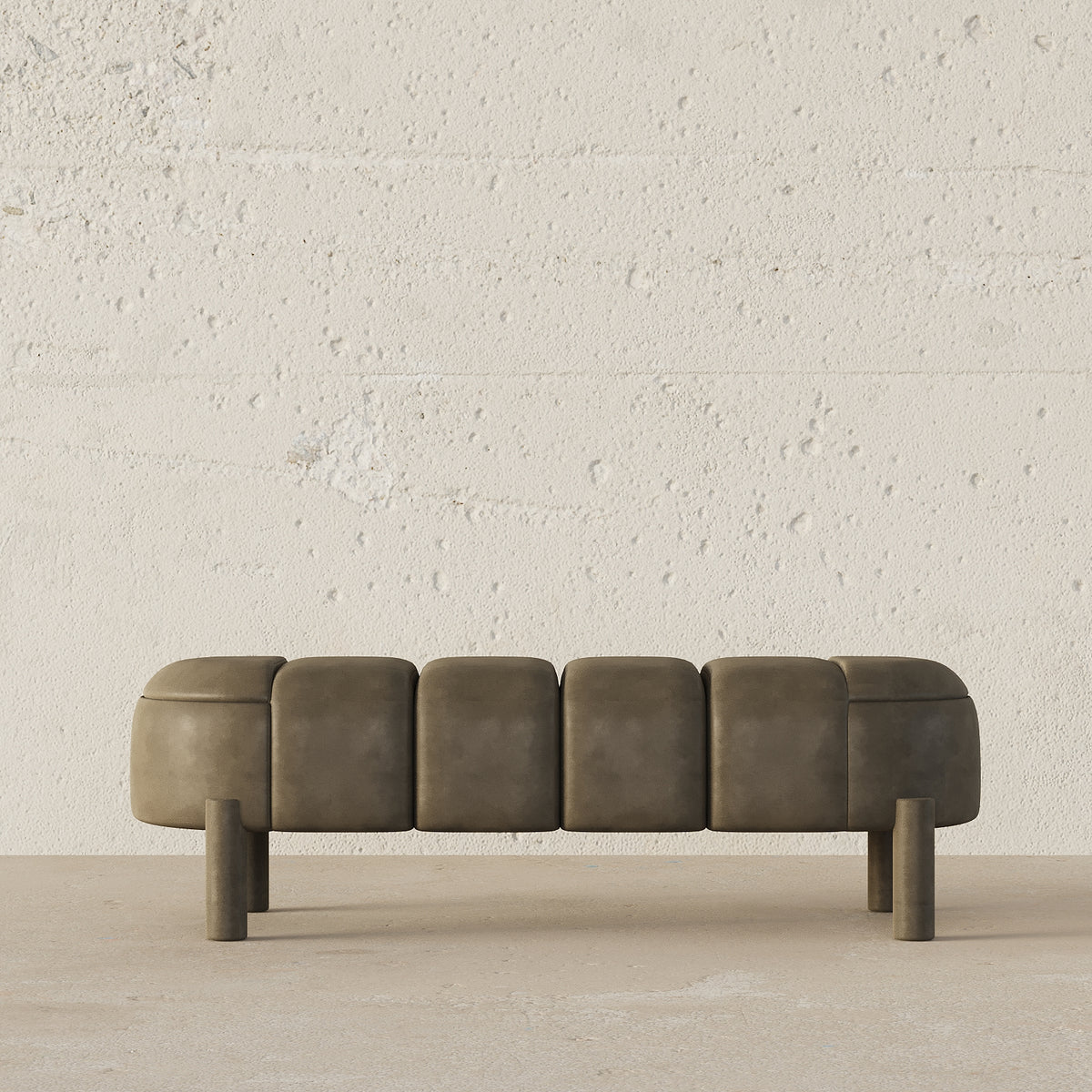 Adin Matt Velvet Bench / Premium Upholstery