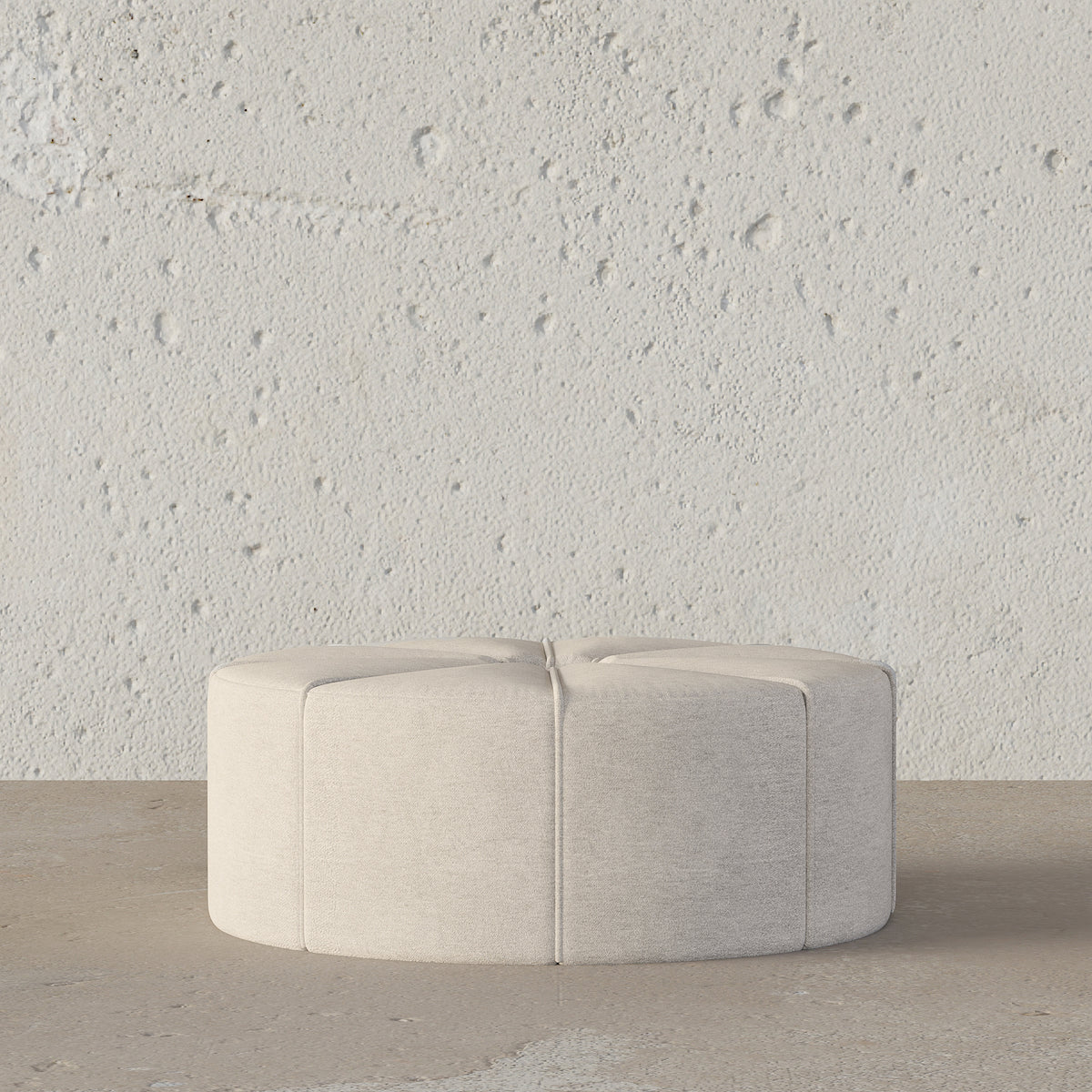 La Rochelle Round Ottoman / Jade