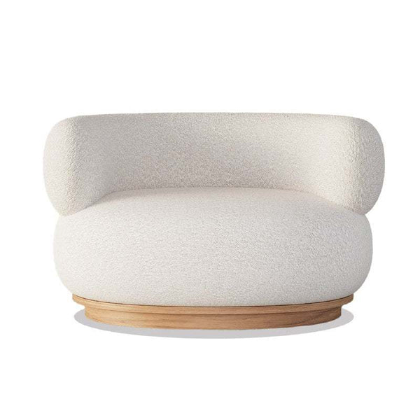 Dreamy Armchair / White Boucle – premium Armchair by Walls Nation UAE & Saudi Arabia