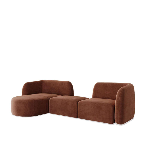 Helga Sofa 3S / Movable Ottoman – premium Sofas by Walls Nation UAE & Saudi Arabia