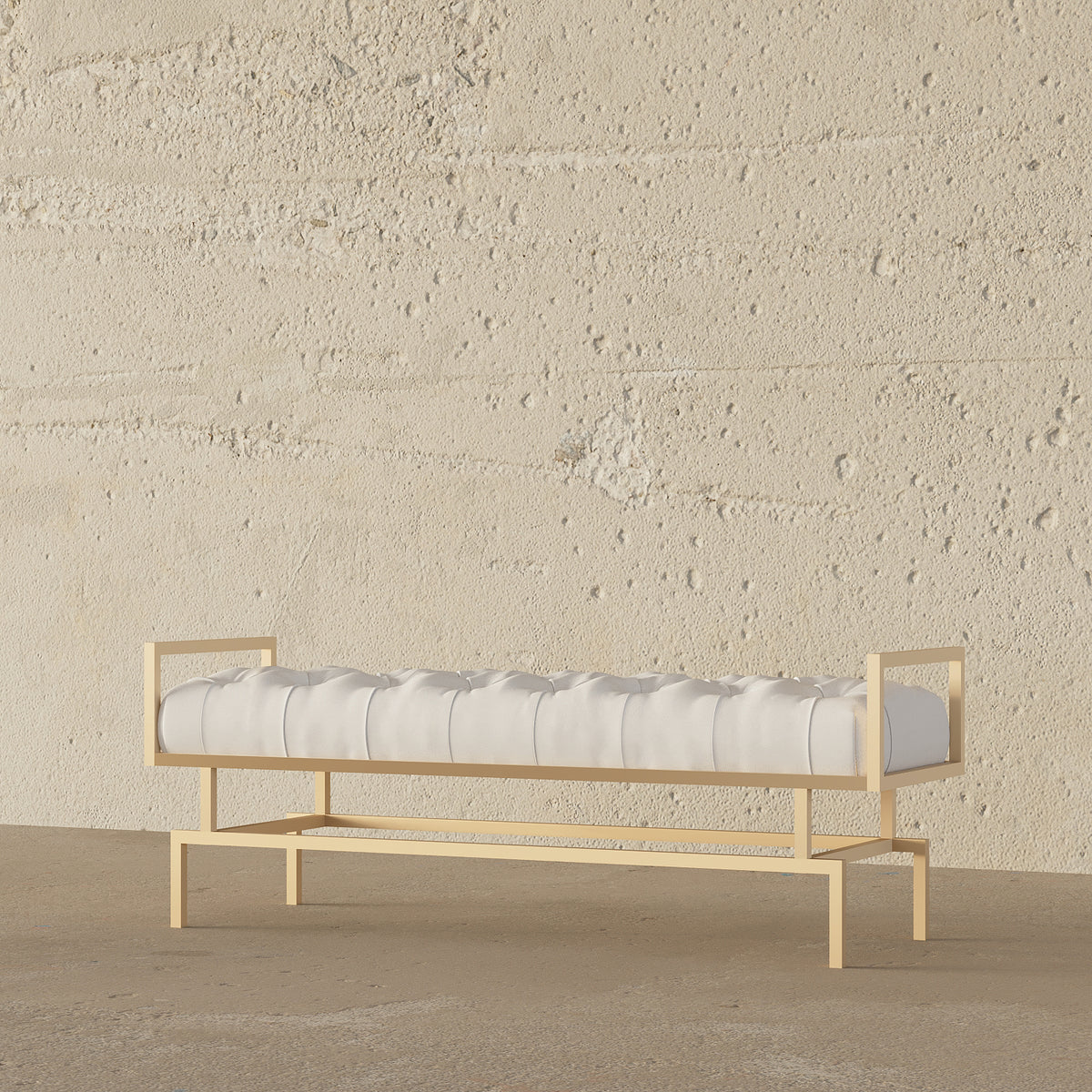 Samara Bench / 130 x 40 CM Faux Leather