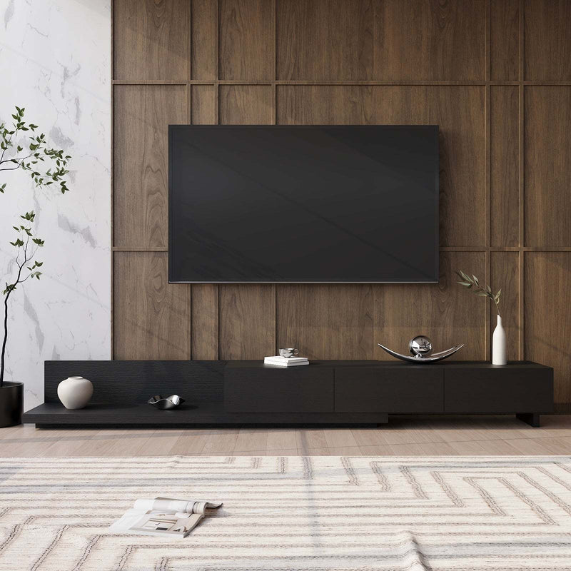 Byren Extendable TV Unit – premium TV Units by Walls Nation UAE & Saudi Arabia