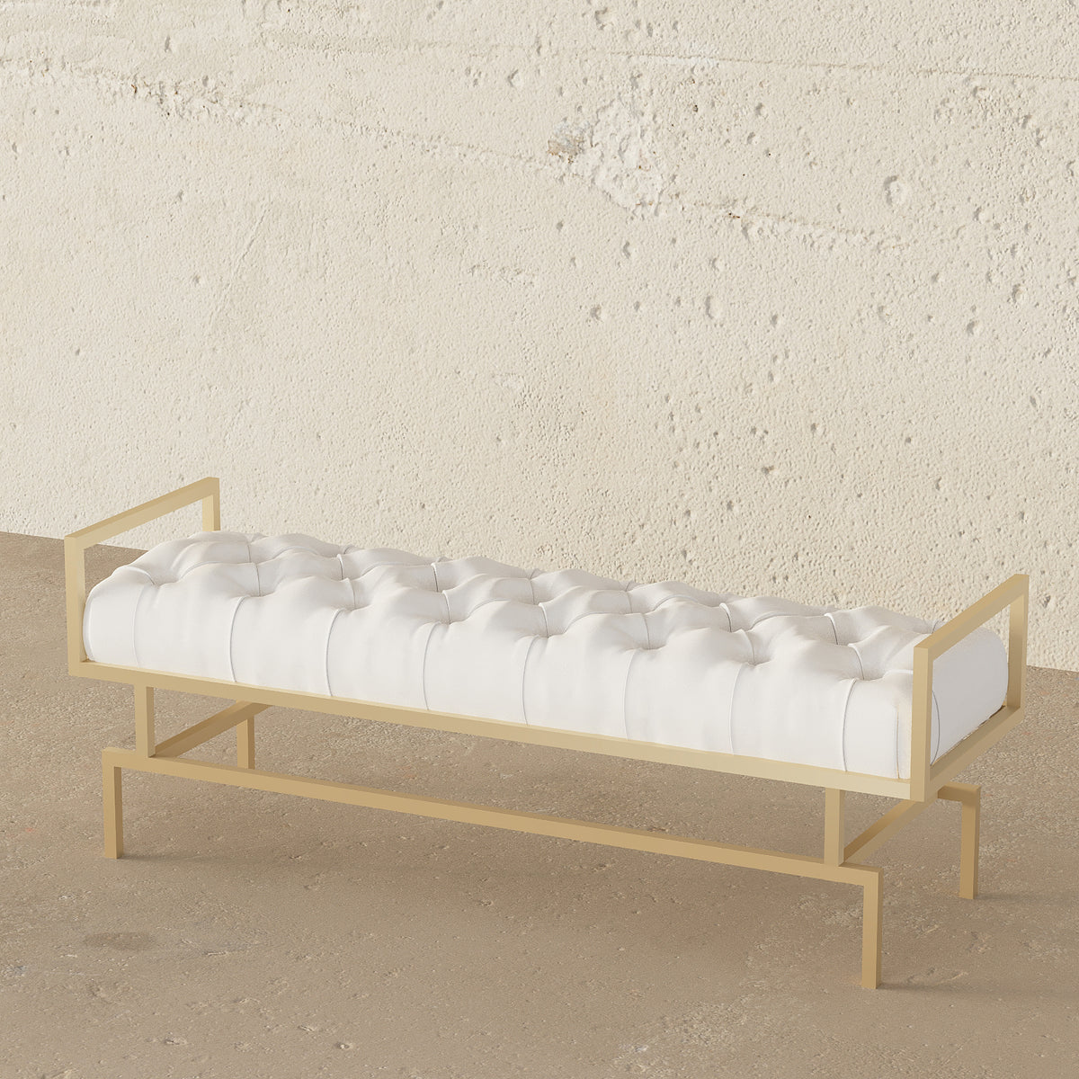 Samara Bench / 130 x 40 CM Faux Leather