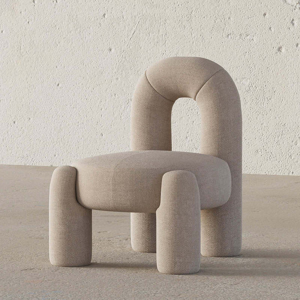Spidey Accent Chair (Light Beige) – premium Accent Chair by Walls Nation UAE & Saudi Arabia