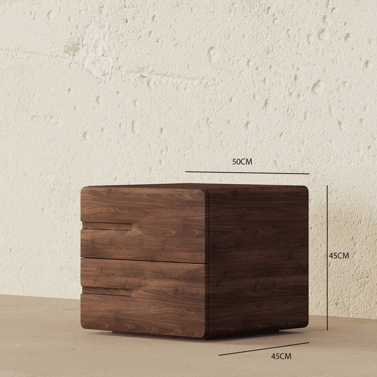 Leo Nightstand / 50 x 45 CM
