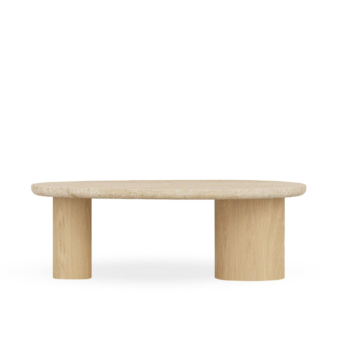 ( Small ) Travertine & Solid Wood