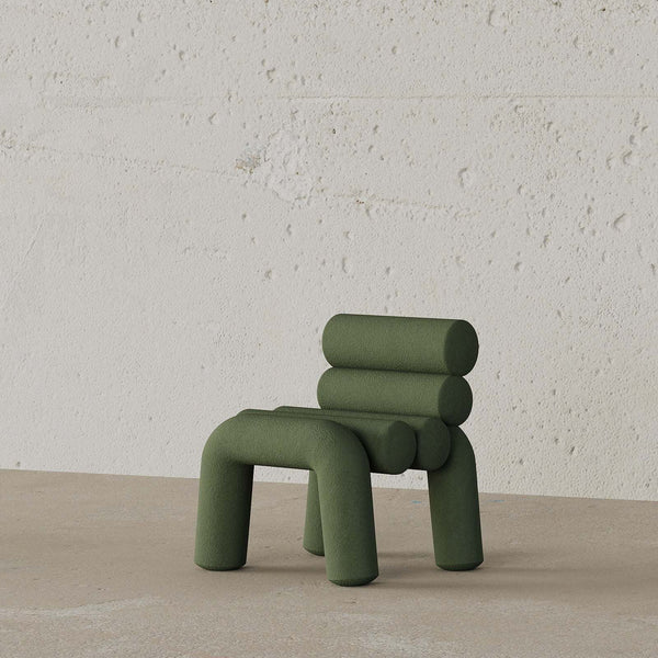 Nimia Armchair / Boucle Upholstery – premium Accent Chair by Walls Nation UAE & Saudi Arabia