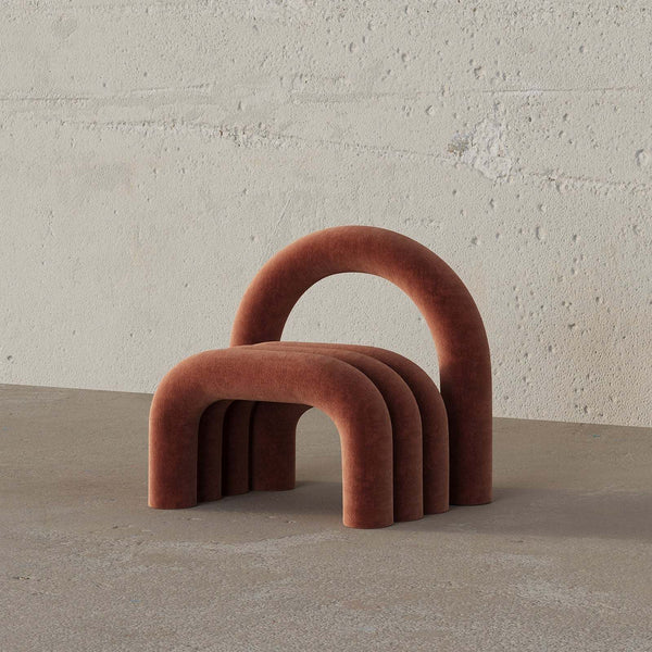 Raku Chair / Premium Velvet – premium Accent Chair by Walls Nation UAE & Saudi Arabia