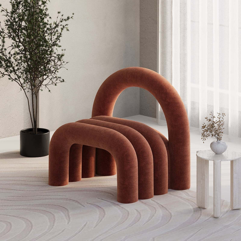 Raku Chair / Premium Velvet – premium Accent Chair by Walls Nation UAE & Saudi Arabia