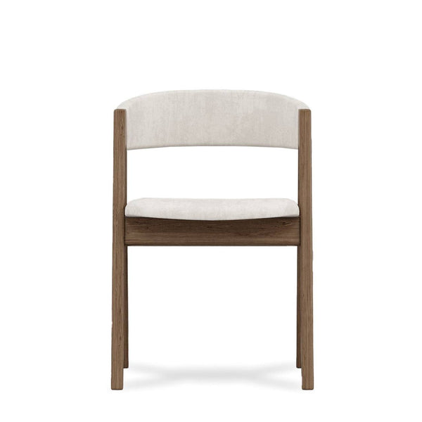 Gubi Dining Chair / White Suede – premium Dining Chair by Walls Nation UAE & Saudi Arabia