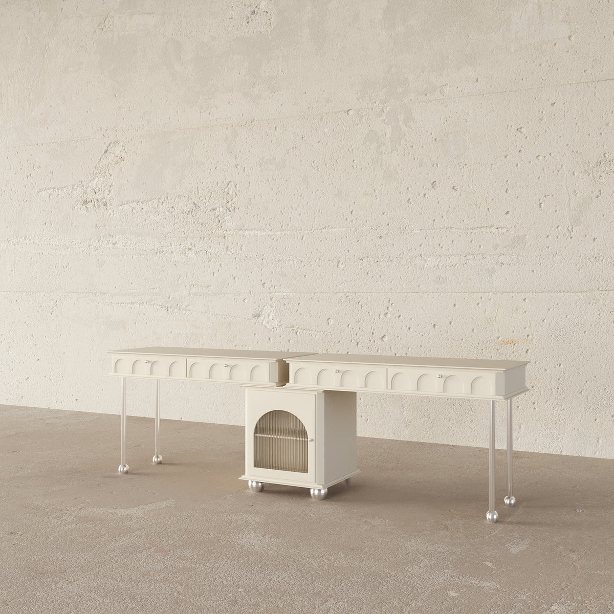 Reveal Double Desk / 240 x 50 CM