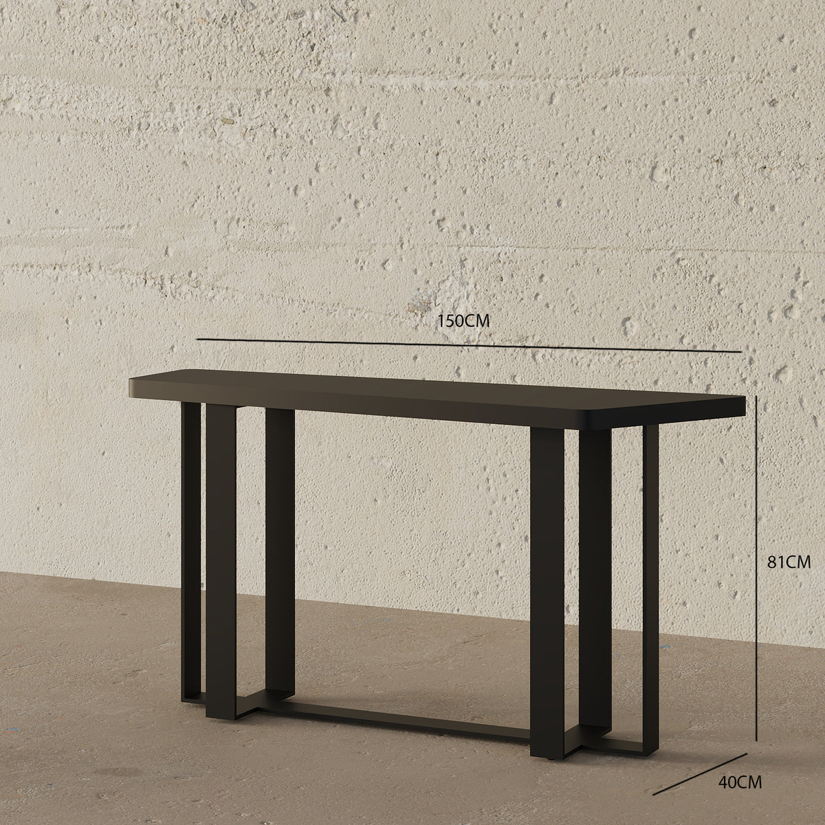 Serenity Console Table / 150 x 81 CM