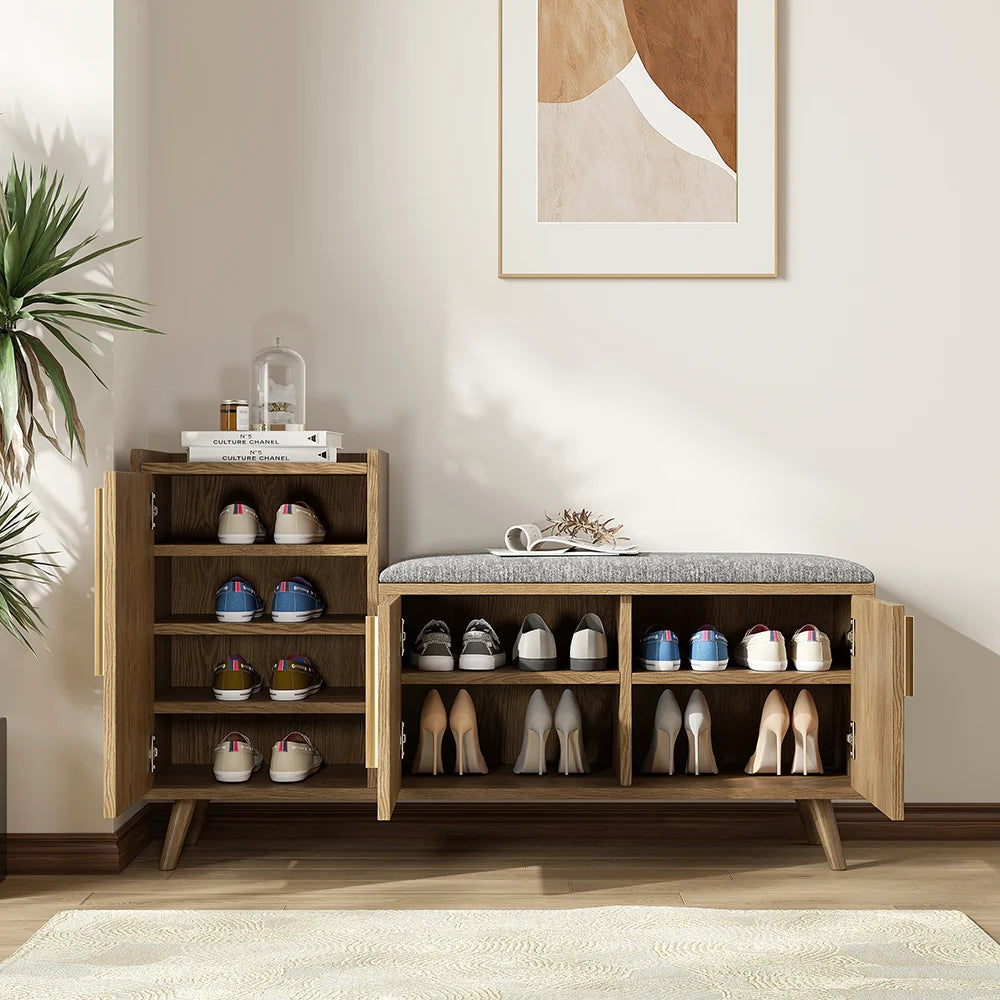Shoe storage bench 70cm wide sale