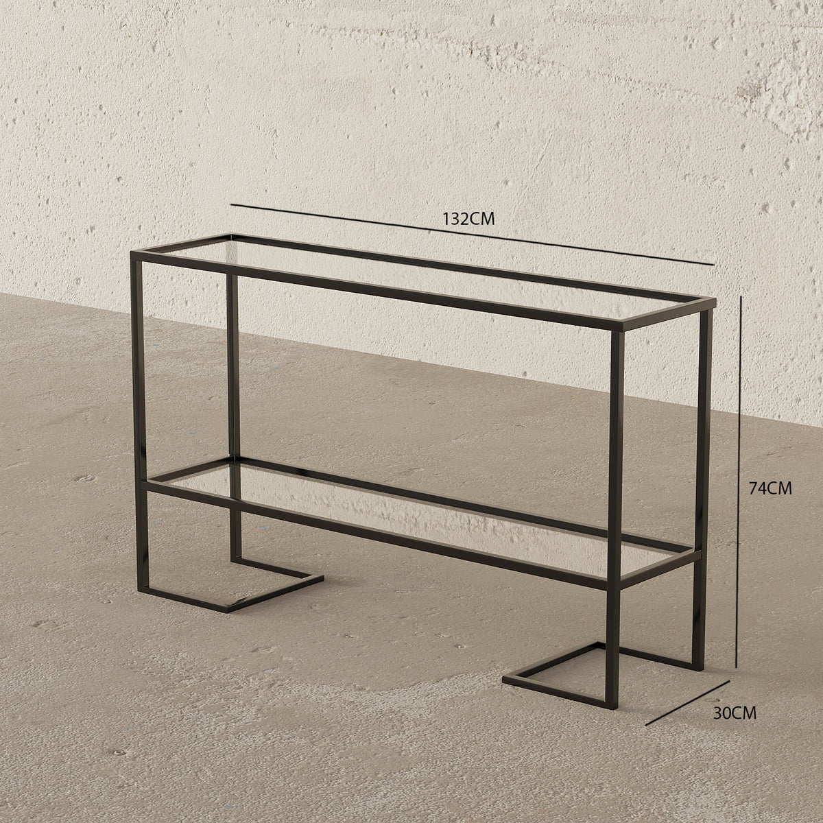 Matias Console Table / 74 x 132 CM