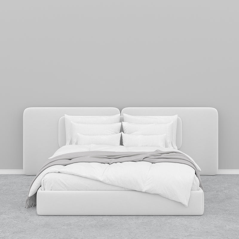 Spartan Bed / OffWhite Linen Walls Nation