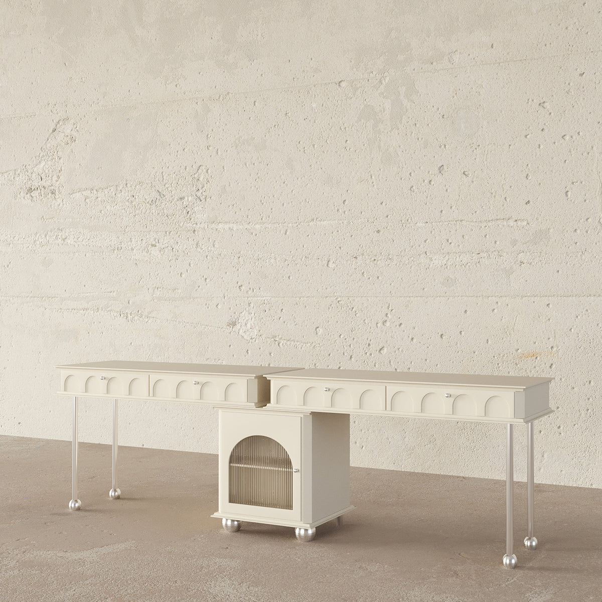 Reveal Double Desk / 240 x 50 CM