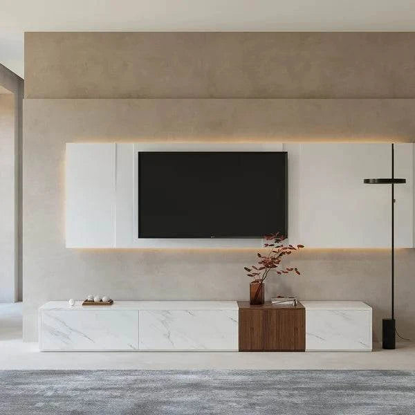 Adira TV Unit / 200 x 40 CM – premium TV Units by Walls Nation UAE & Saudi Arabia
