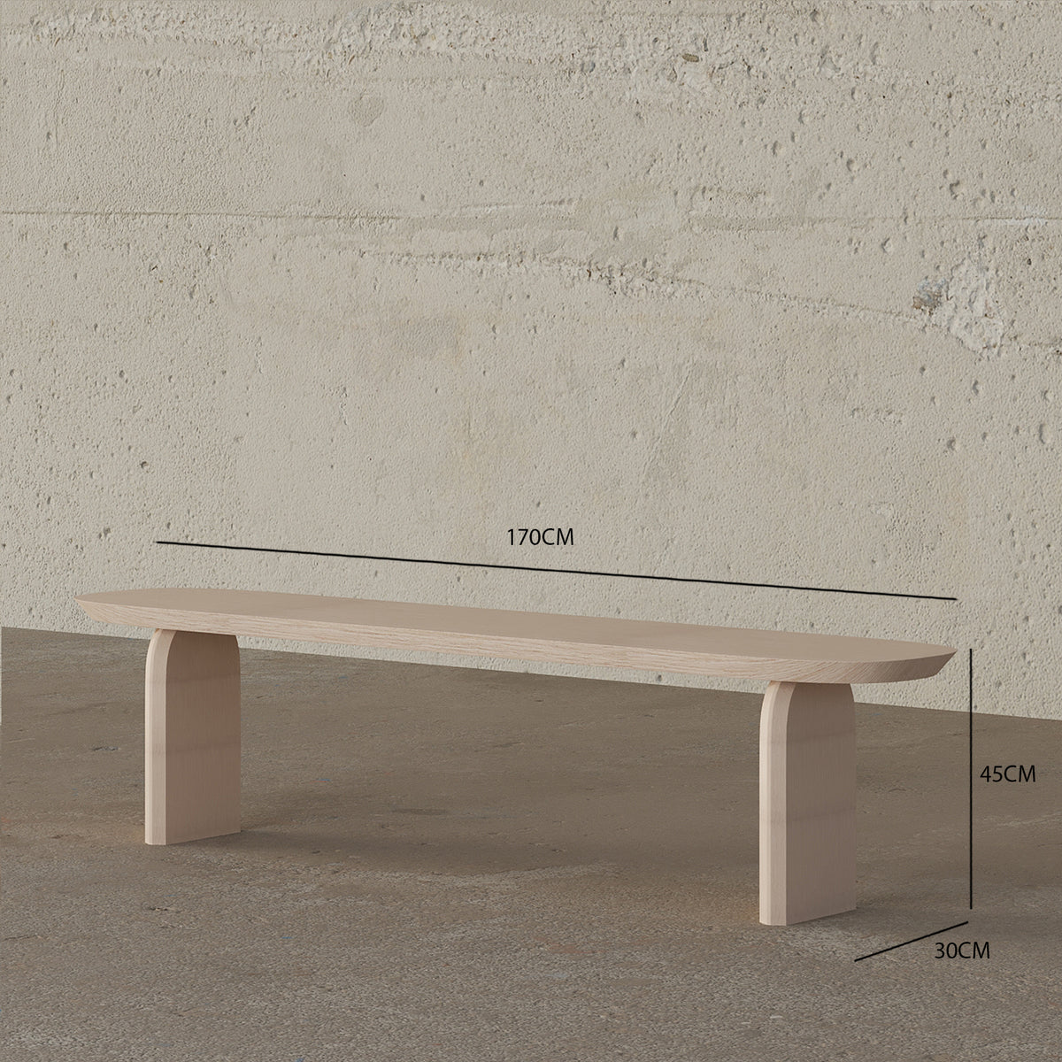 Siena Benches / 170 x 45 CM
