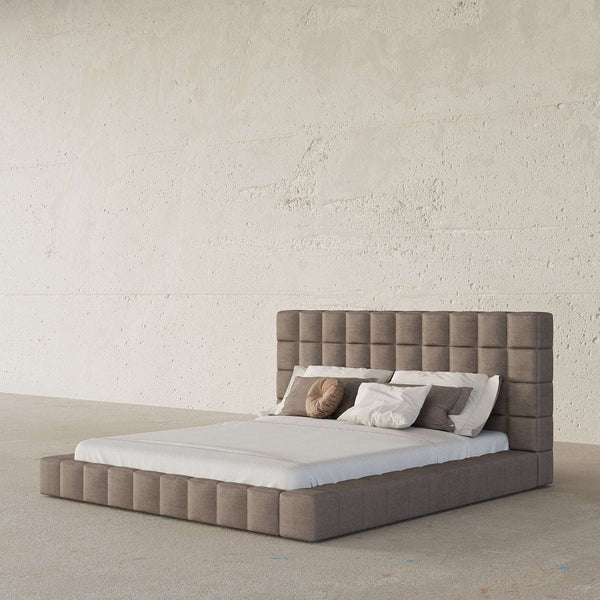 Sadie Upholstered Platform Bed – premium Bed by Walls Nation UAE & Saudi Arabia