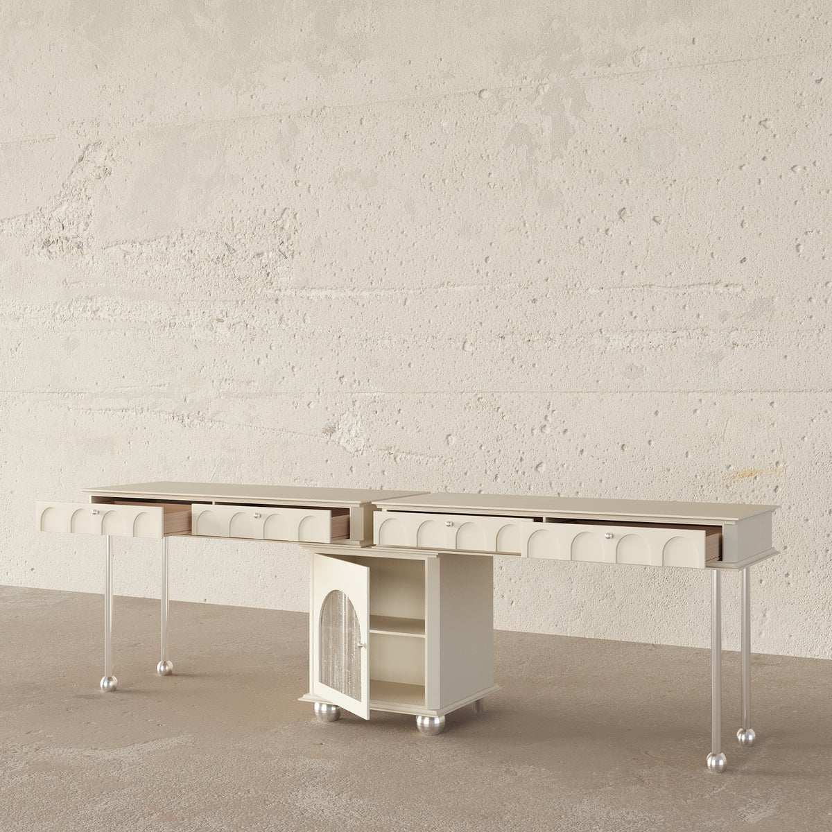 Reveal Double Desk / 240 x 50 CM