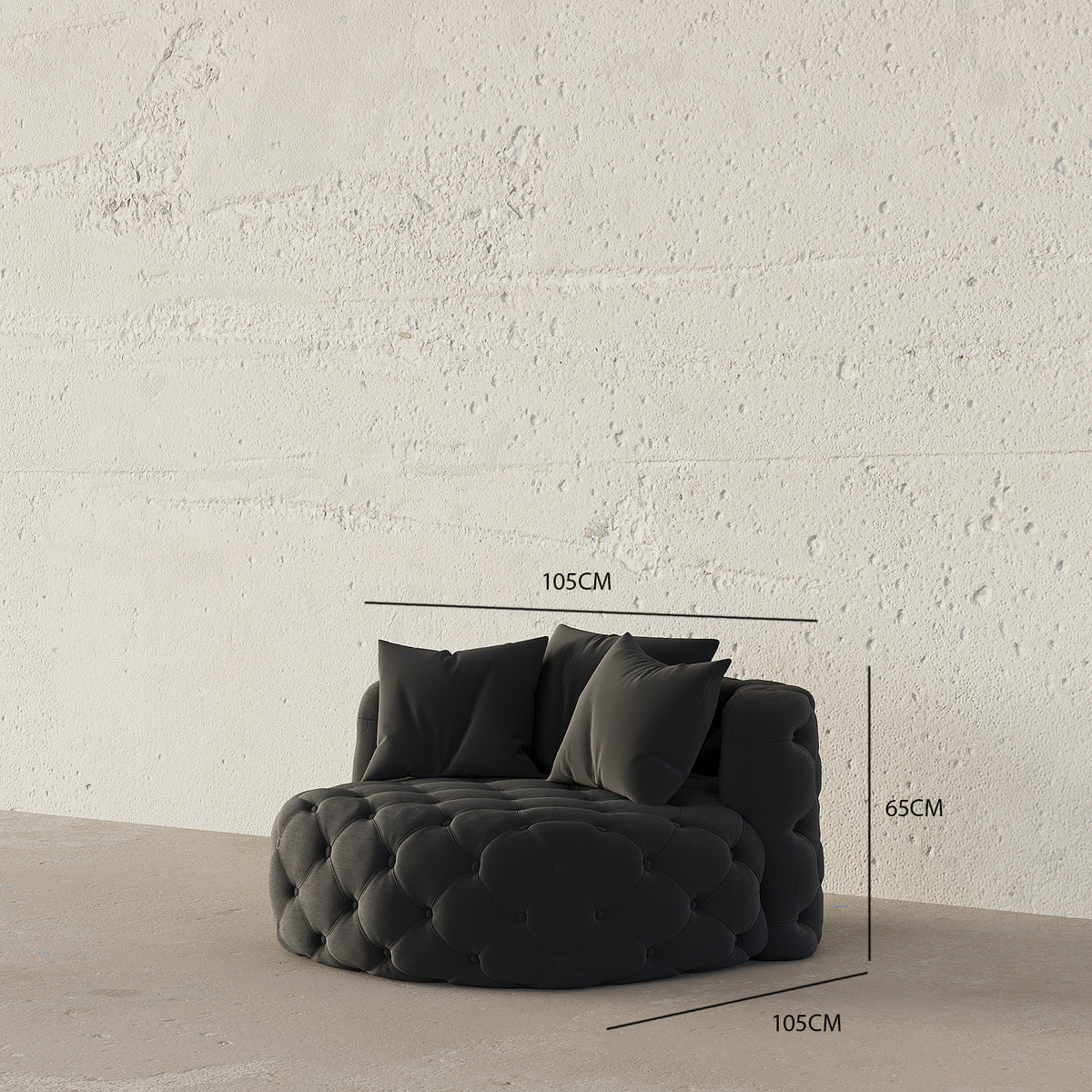 Autumn Barrel Chairs / 105 x 105 CM