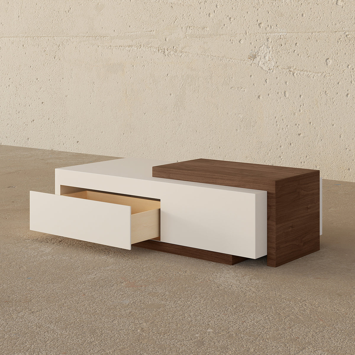 Clara Extendable Coffee Table / 124 x 38 CM