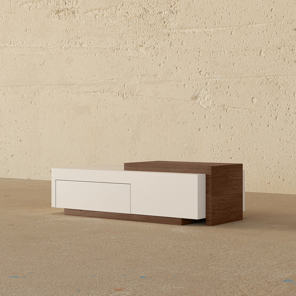 Clara Extendable Coffee Table / 124 x 38 CM