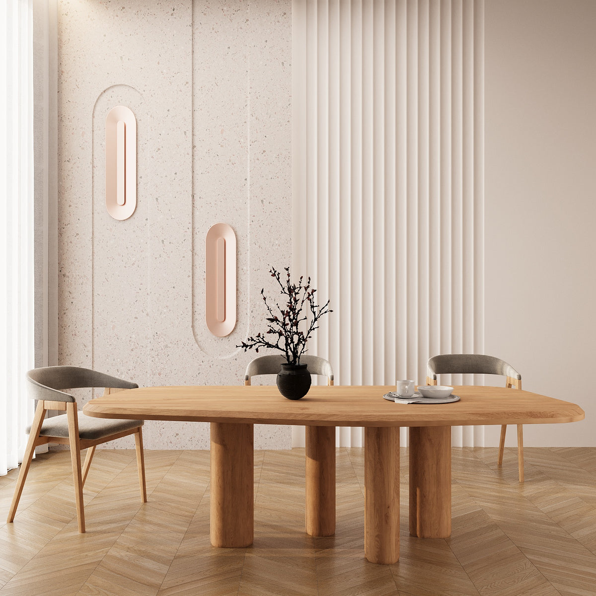 The Zen Dining Table / 240 x 120 CM