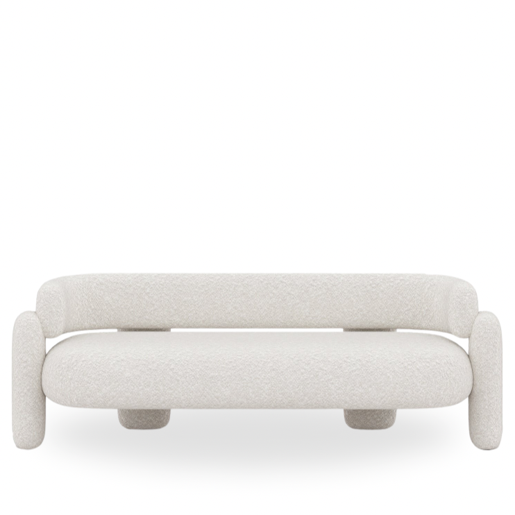 Vector Sofa 2S / White Boucle