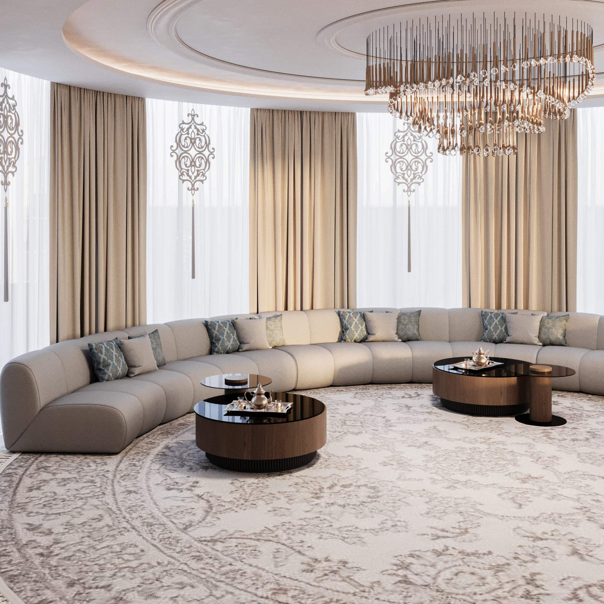 Al Thuraya Curved Majlis