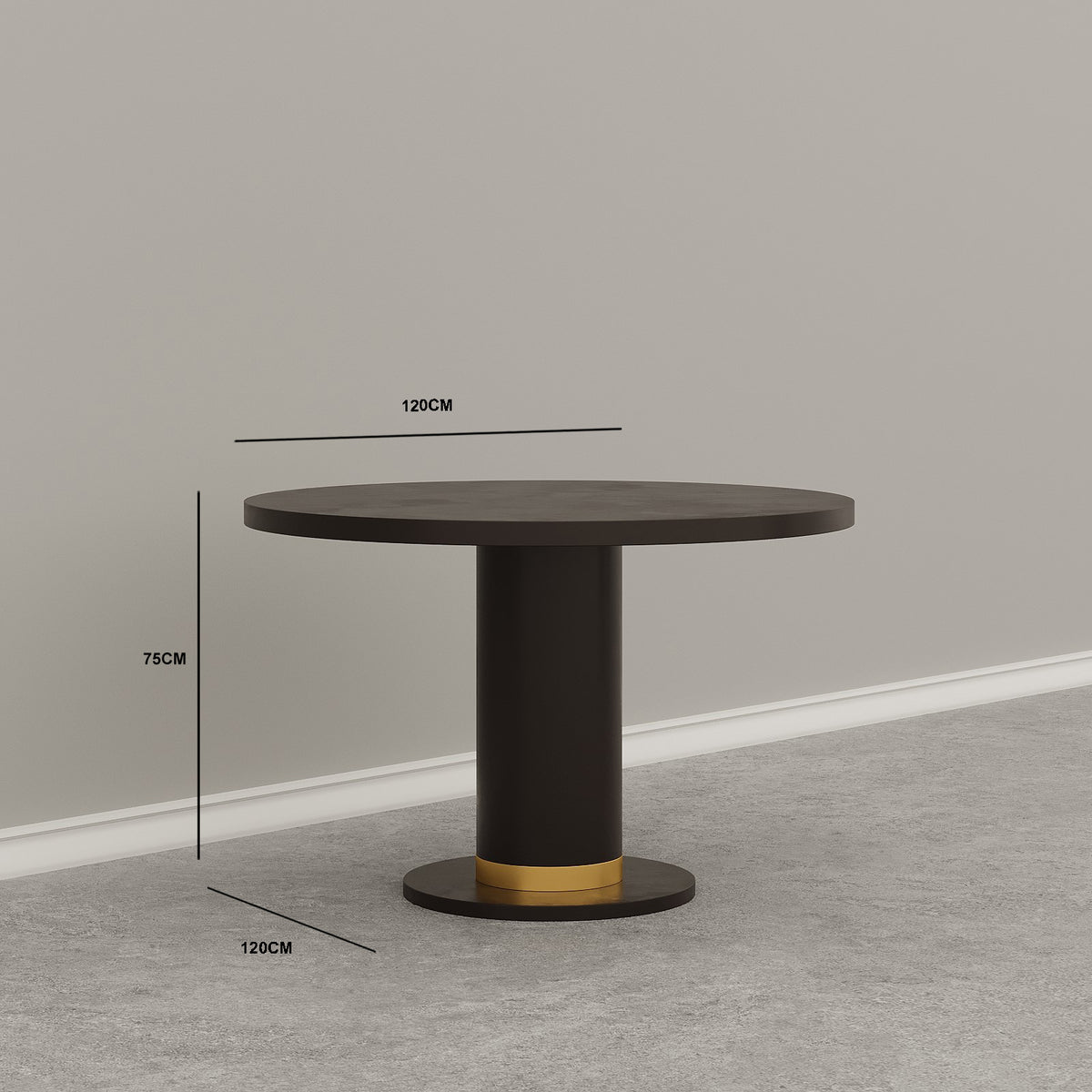 Ryann Dining Table / 120 x 75 CM