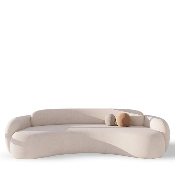 Carmel Sofa 2S / Off-White Cotton Blend – premium Sofas by Walls Nation UAE & Saudi Arabia