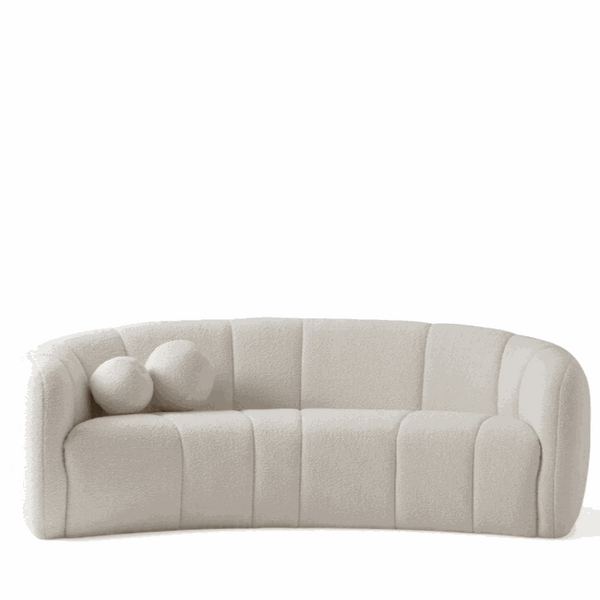 Axel Sofa / Boucle Wool Upholstery – premium Sofas by Walls Nation UAE & Saudi Arabia