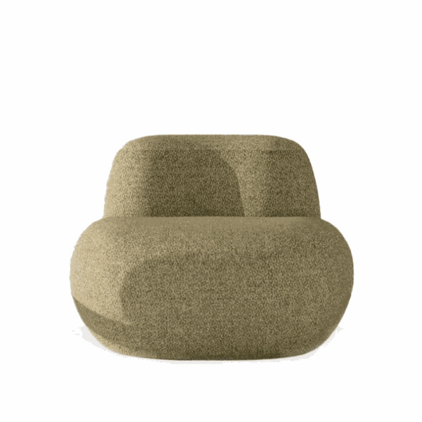 Belly Chair / Cotton-Blend – premium Accent Chair by Walls Nation UAE & Saudi Arabia