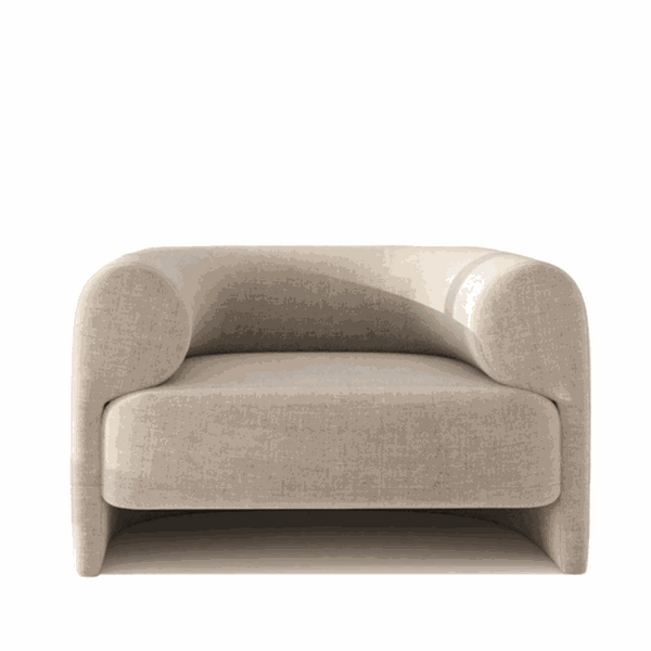 Henri Armchair / Premium Linen – premium Armchair by Walls Nation UAE & Saudi Arabia