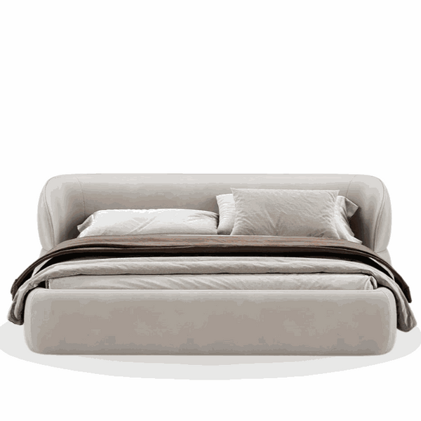 Riyu C.King Bed / Premium Matt Velvet – premium Bed by Walls Nation UAE & Saudi Arabia
