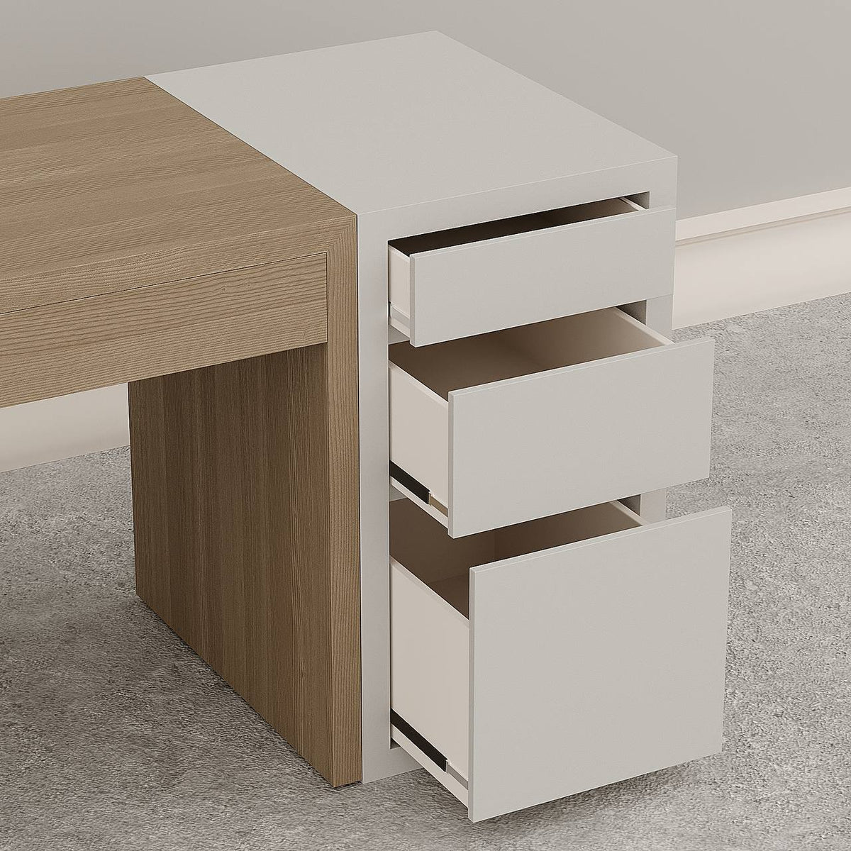 Acero Office Desk / 190 x 63 CM - Walls Nation