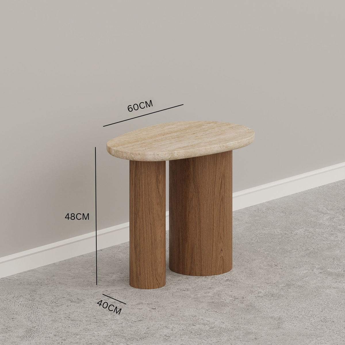 Armona Side Table / 60 x 40 CM