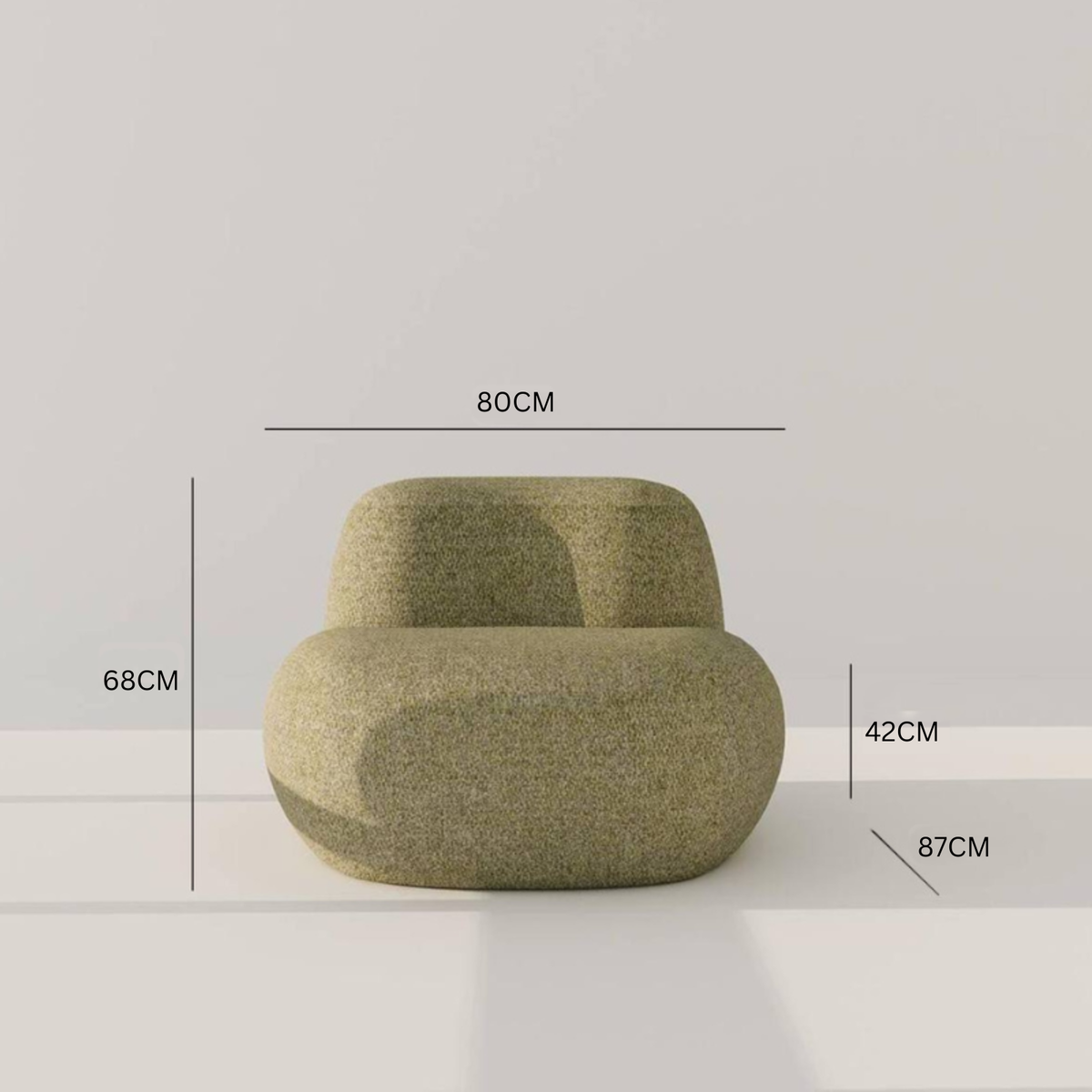 Belly Chair / Cotton-Blend