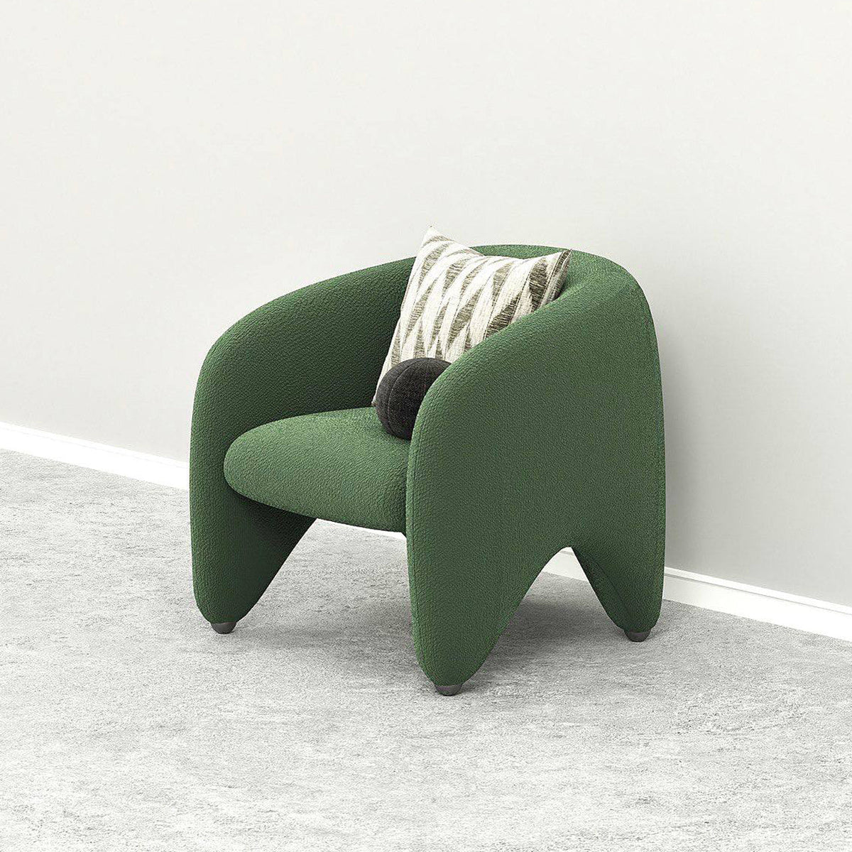 Cammron Armchair / Boucle Upholstery - Walls Nation