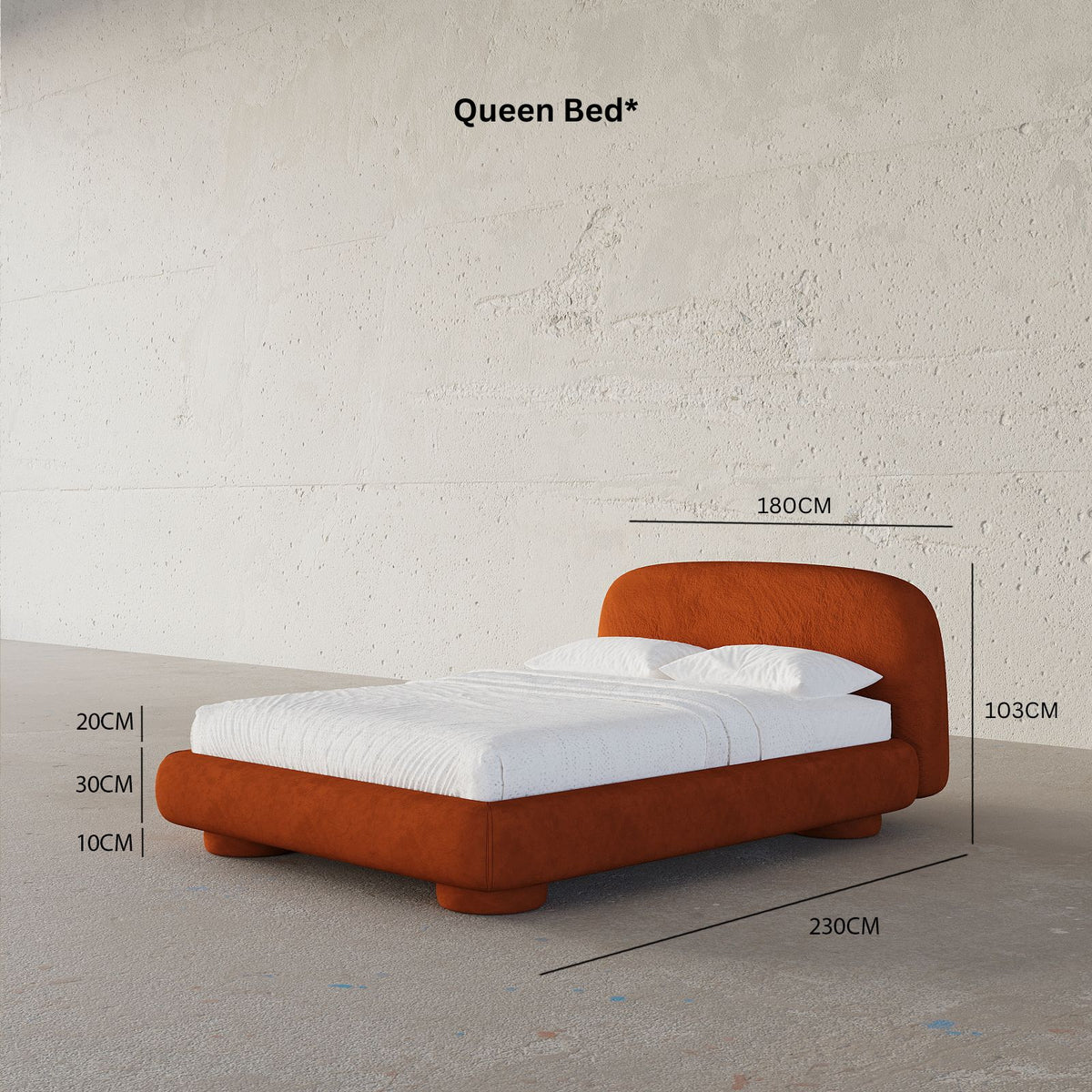 Comforter Bed (Velvet Upholstery)