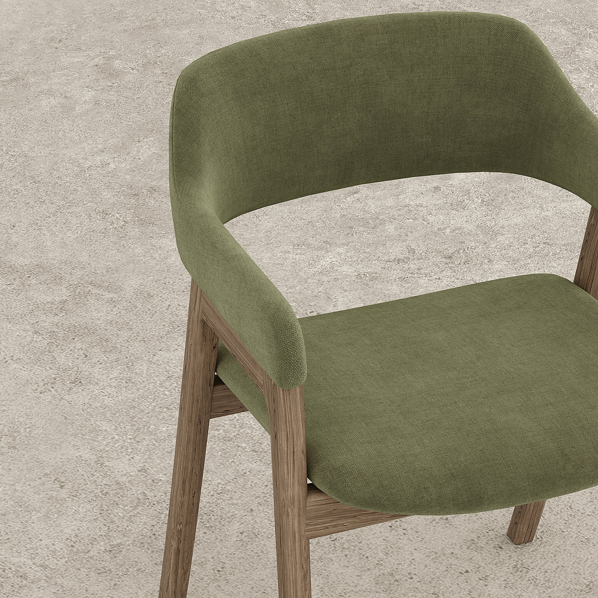 Olive Green Linen
